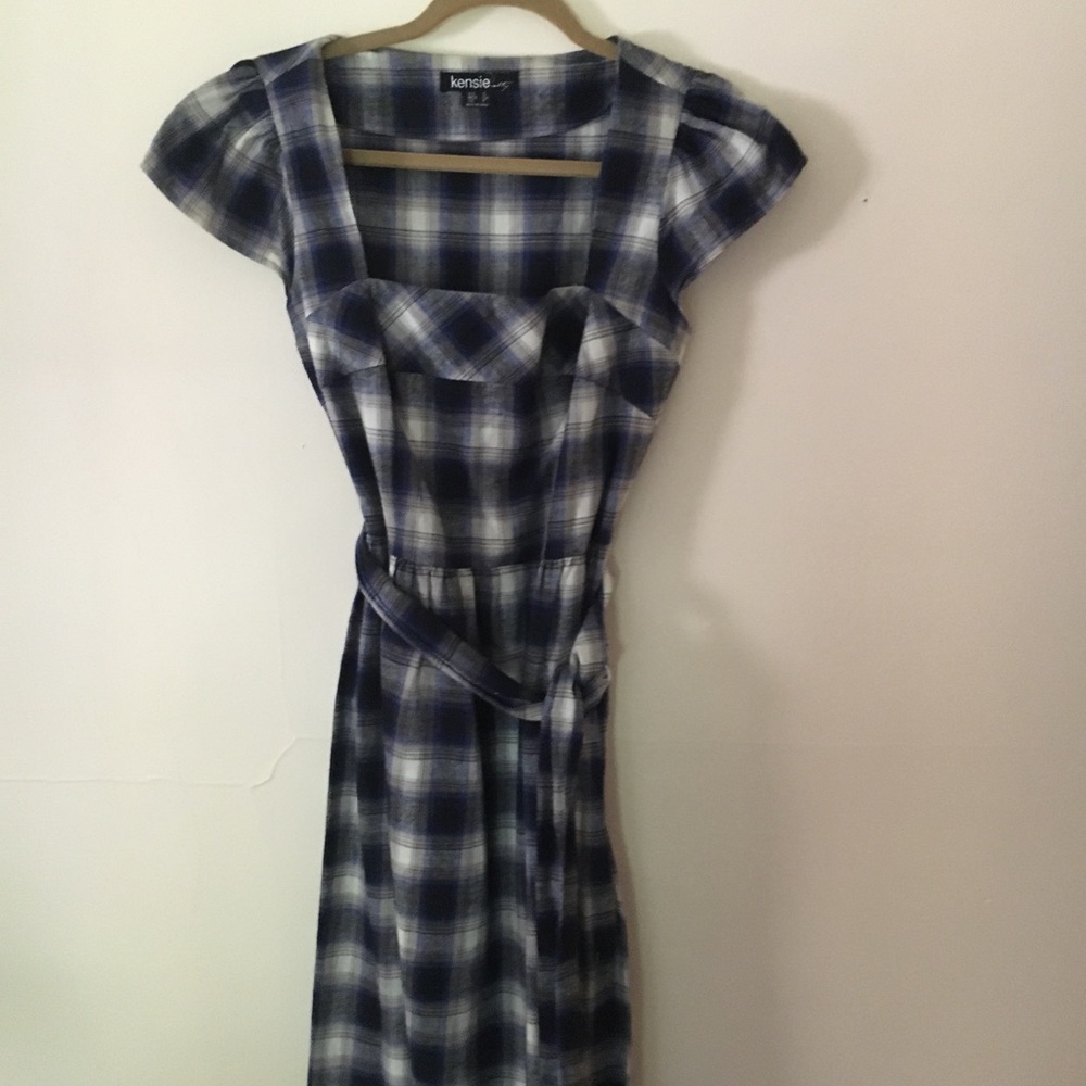Anthro dress worn once, 100 percent cotton.